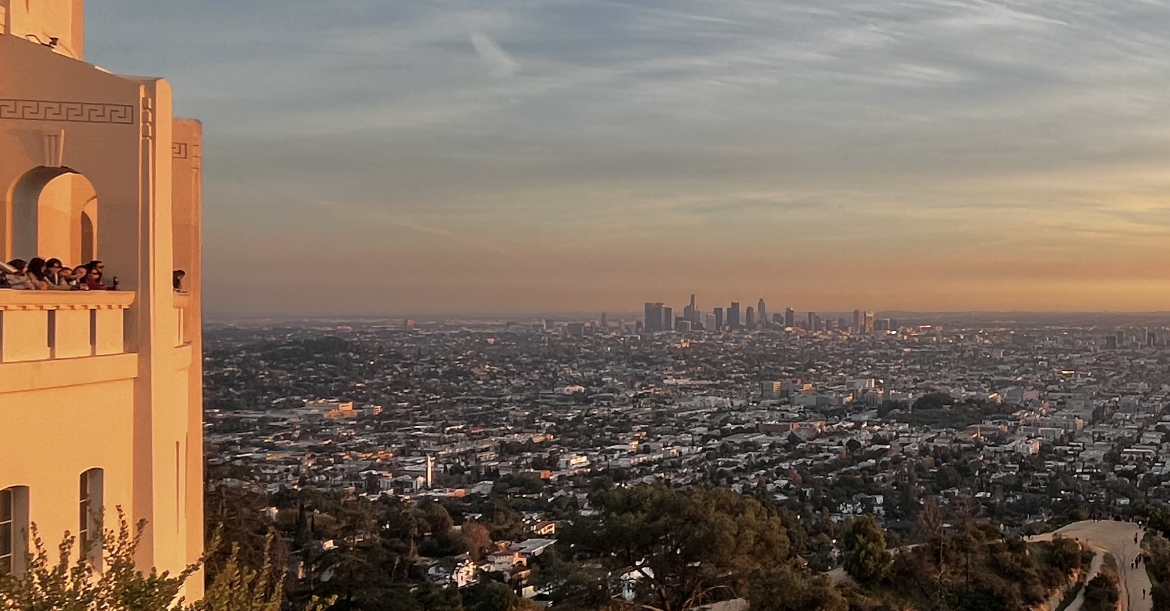 LA Skyline From Griffith Observatory